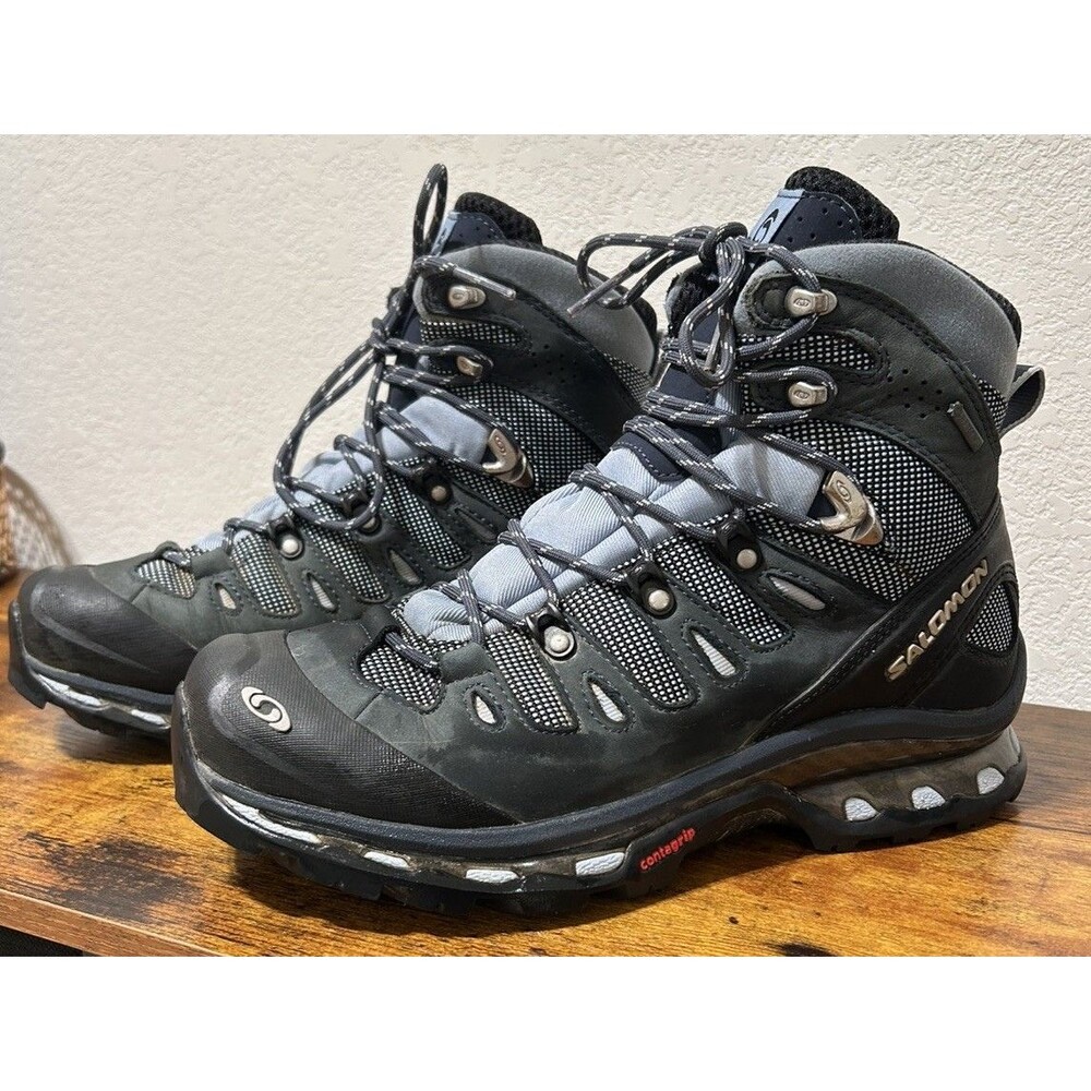 Salomon Quest 4 GTX Blue Backpacking Boot US Women's 8.5